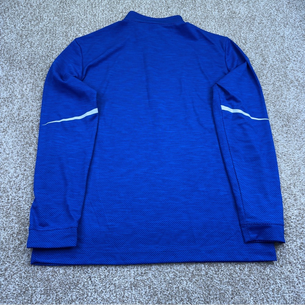 Columbia Golf Vibrant Blue 1/4 Zip Training T Shirt men’s size large - Picture 6 of 14